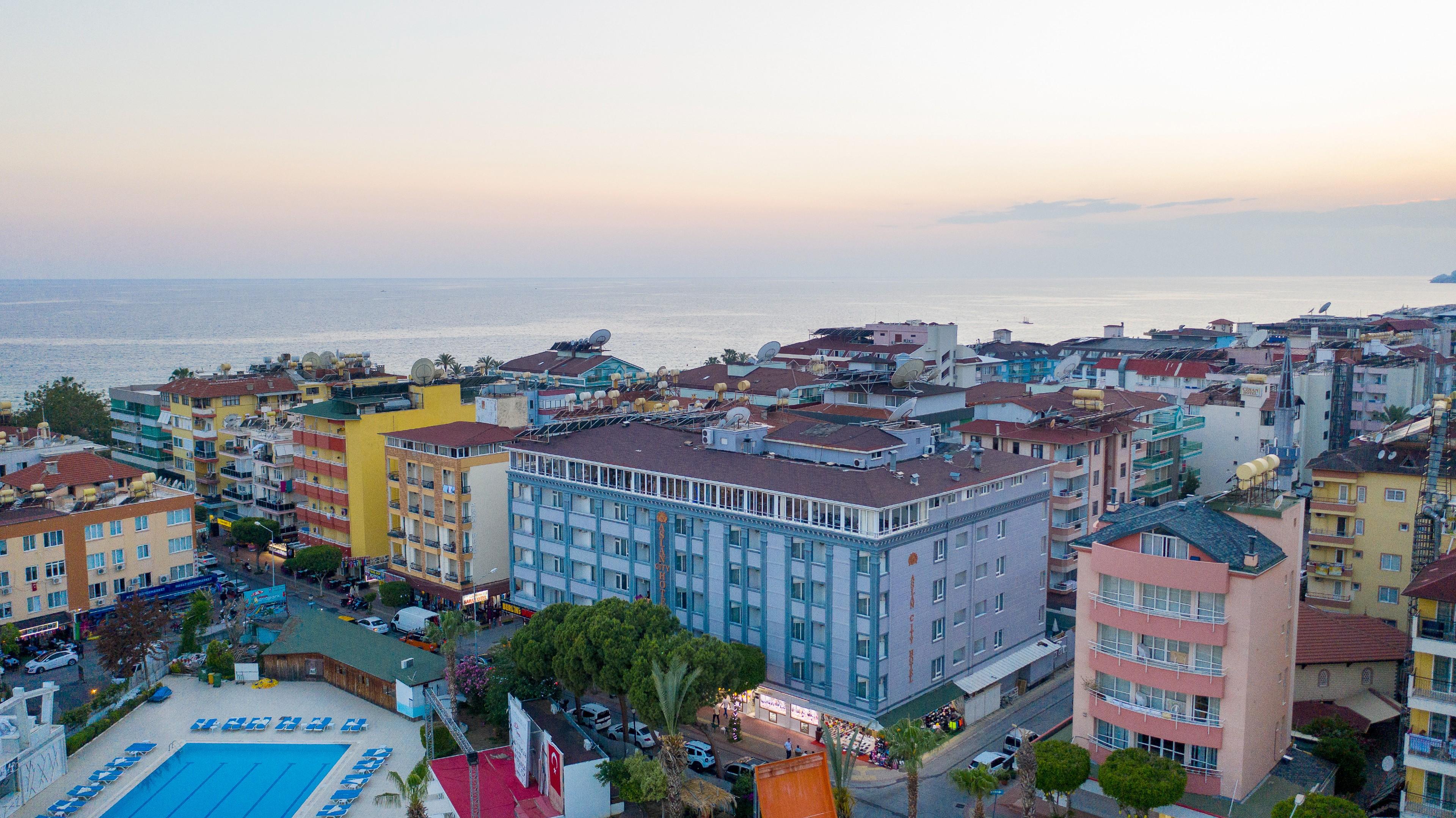 Aslan Sand & City Hotel Alanya Exterior foto